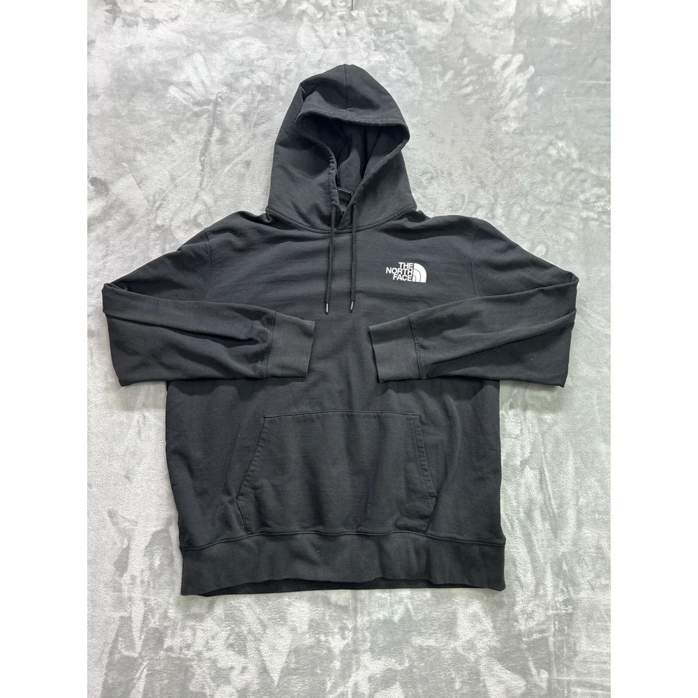 Black The North Face Hoodie The Year of the Tiger Logo Graphic Print Mens XXL